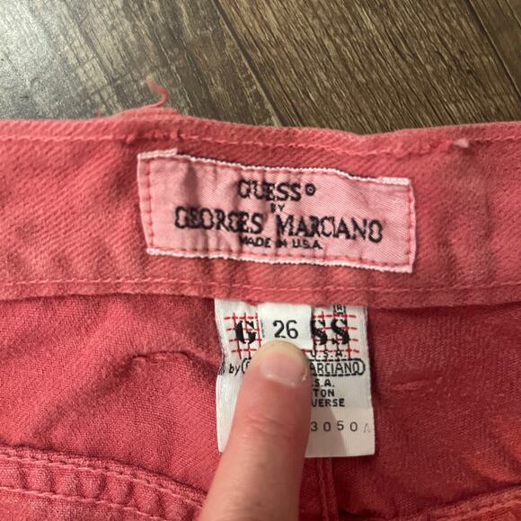 Rare Vintage Guess by Georges Marciano Denim | High Rise | 90s | Size 26 - Picture 8 of 9